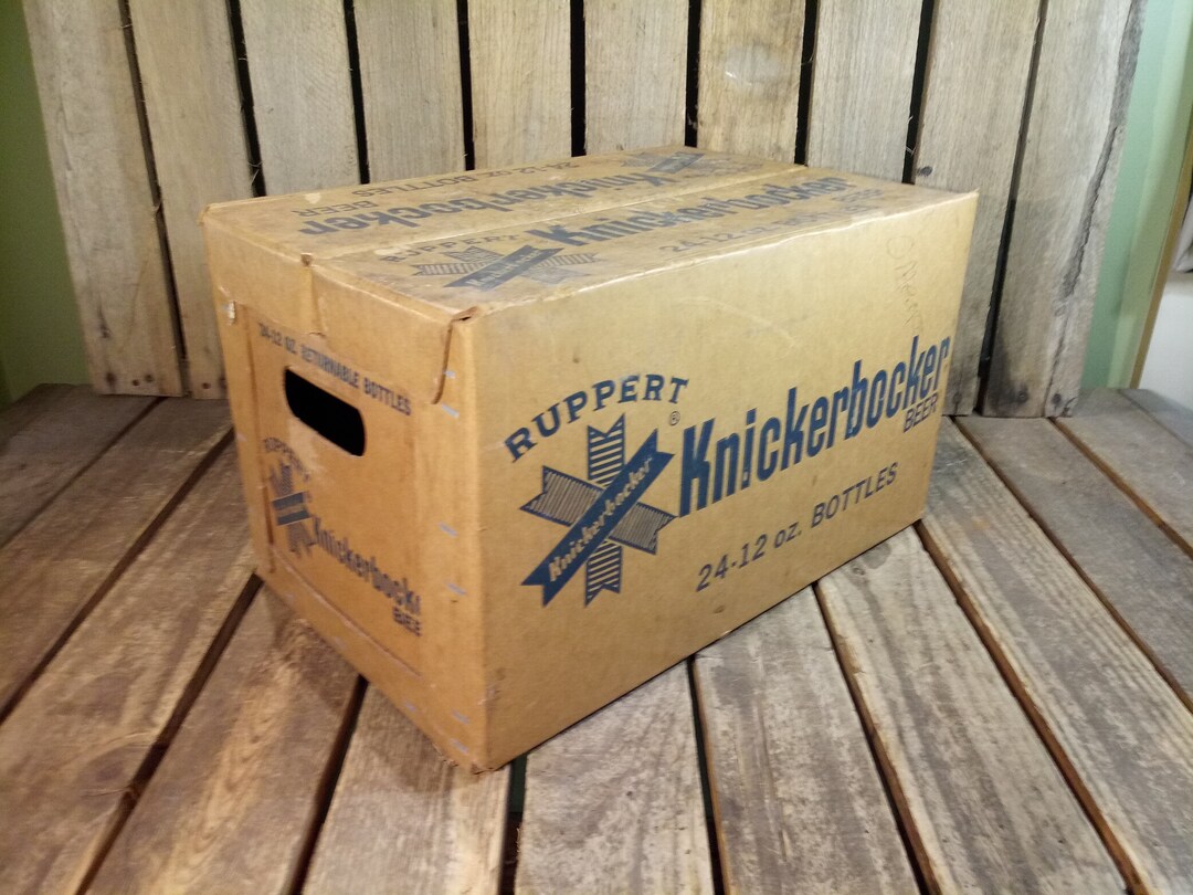Vintage Beer Box Etsy