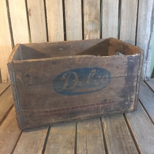 Delco Beverage Shipping Crate