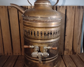 Vintage Kettle and Burner Stand