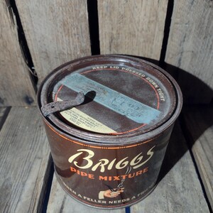 briggs tobacco tin Antique Briggs Tobacco Tin