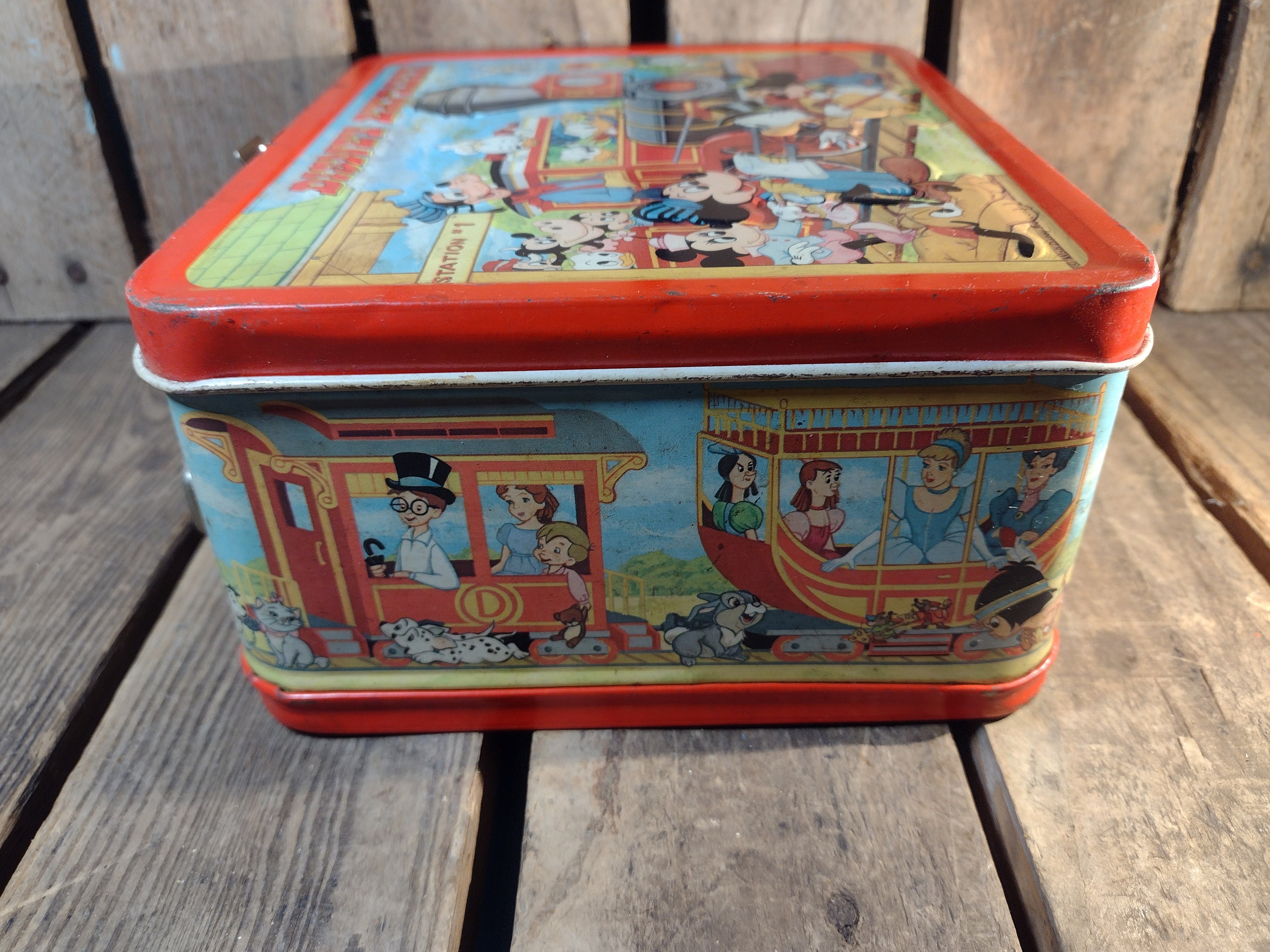 Vintage Disney Express Lunchbox - Etsy