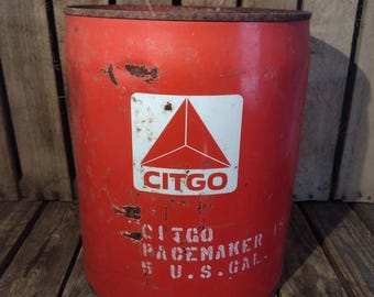 Vintage Conoco 5 Gallon Gas/oil Can - Etsy
