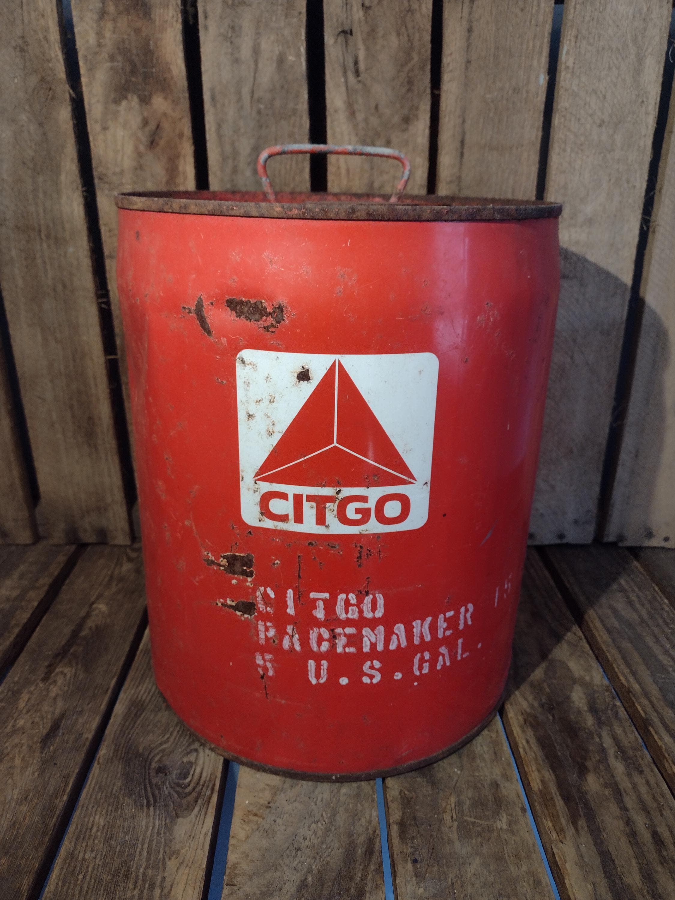 5 Gallon Old Gas Cans - Etsy