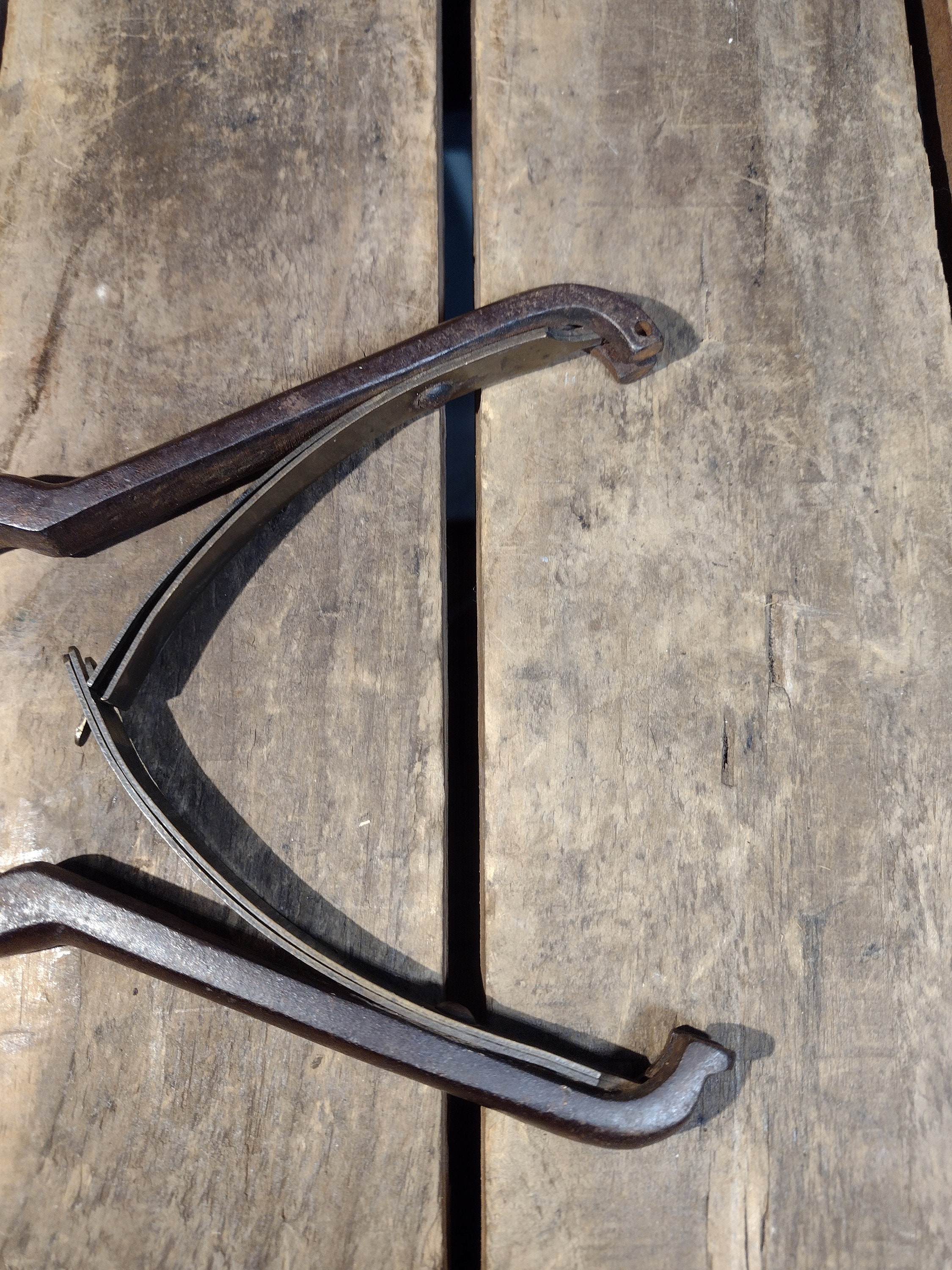 Antique Rusty Metal Hand Snips - Etsy