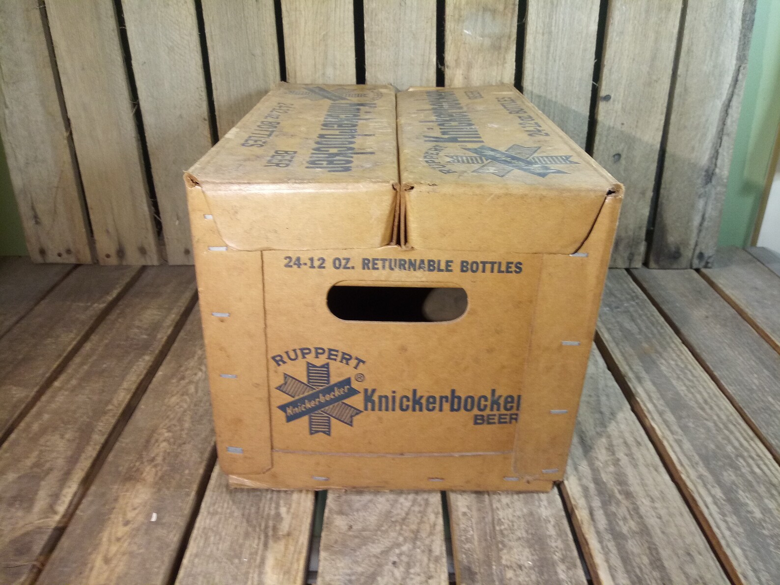 Vintage Beer Box Etsy