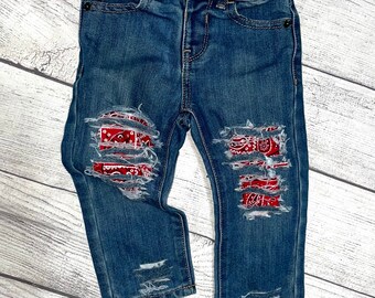 Bandana Jeans - Etsy