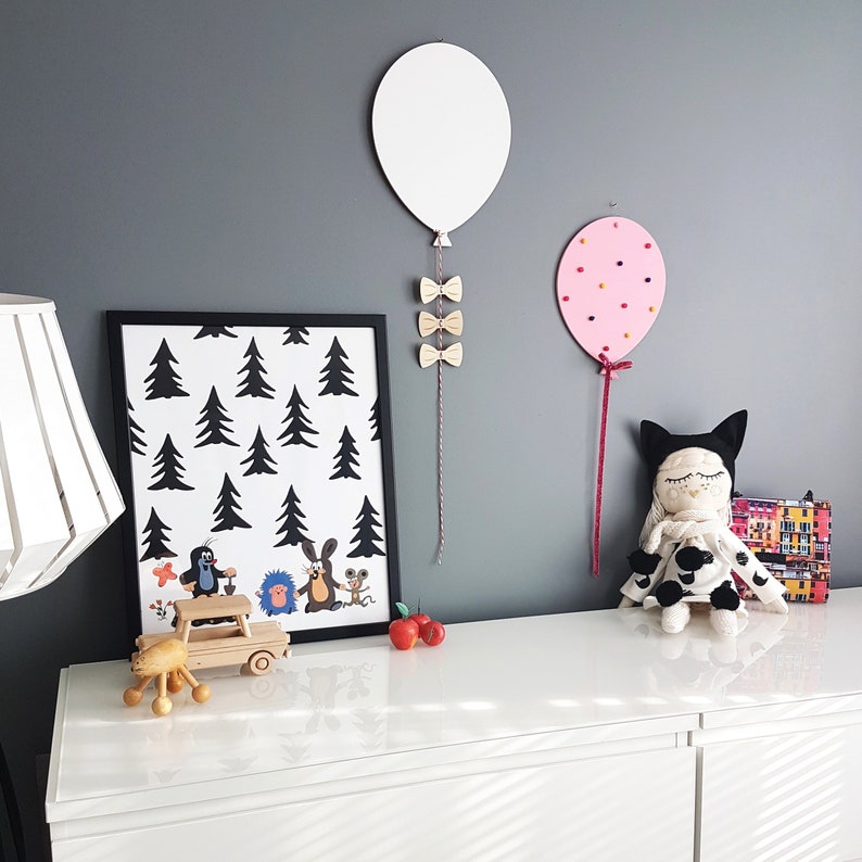 Big White Balloon Wall Decoration Party Decor Wall Etsy