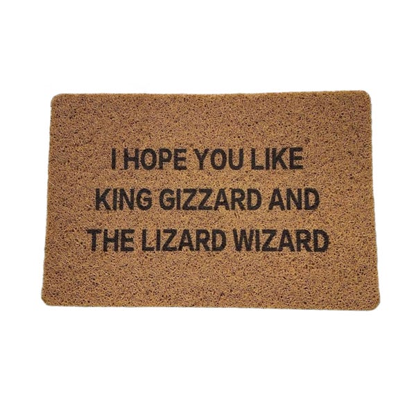 KGLW Doormat - King Gizzard and the Lizard Wizard