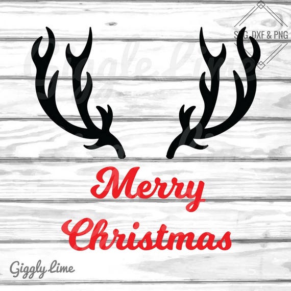Download Christmas Reindeer Svg Cutting Files Merry Christmas Clipart Etsy