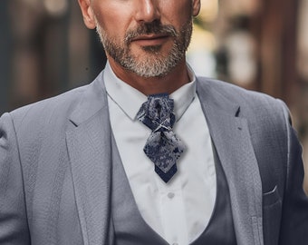 Corbata única para hombres elegantes, Corbata para eventos casuales y muy especiales, Corbata hecha a mano de primera calidad para hombres con estilo