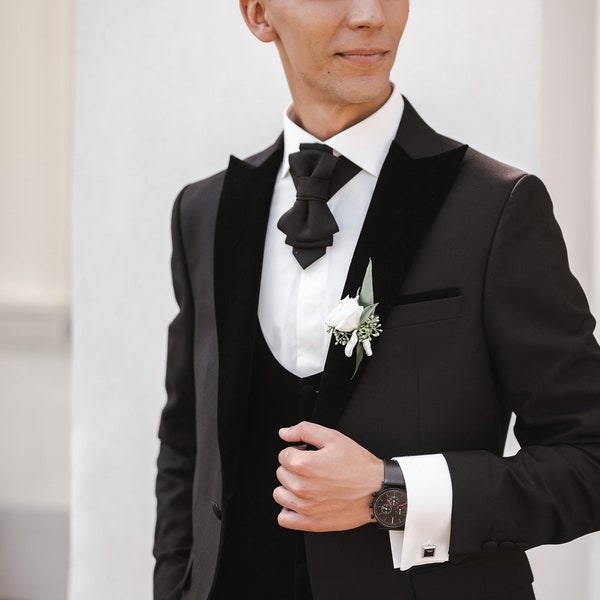 mens black tie