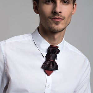 Bordo Bow Tie Red Tie Exclusive Tie Mens Necktie for - Etsy