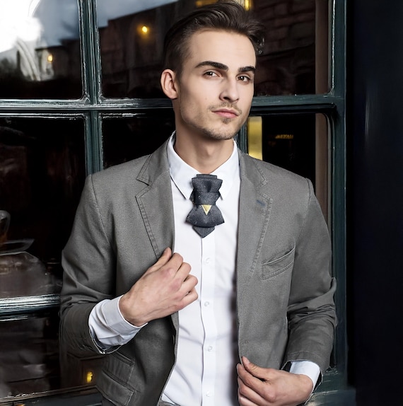 Papillon Regolabile In Raso Per Uomo - Elegante E Facile Da Indossare | Per Matrimoni E Eventi Formali - Foto 6