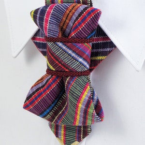 Colorful bow tie, Necktie for groom, Unisex bow tie, Tie for elegant men, Conversation starter tie, Complete Your Look with this Bow Tie