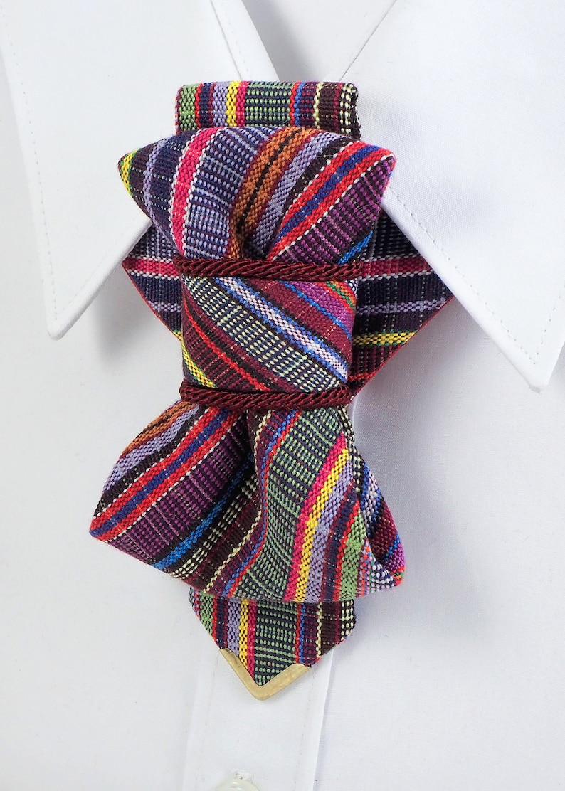 Colorful bow tie, Necktie for groom, Unisex bow tie, Tie for elegant men, Conversation starter tie, Complete Your Look with this Bow Tie