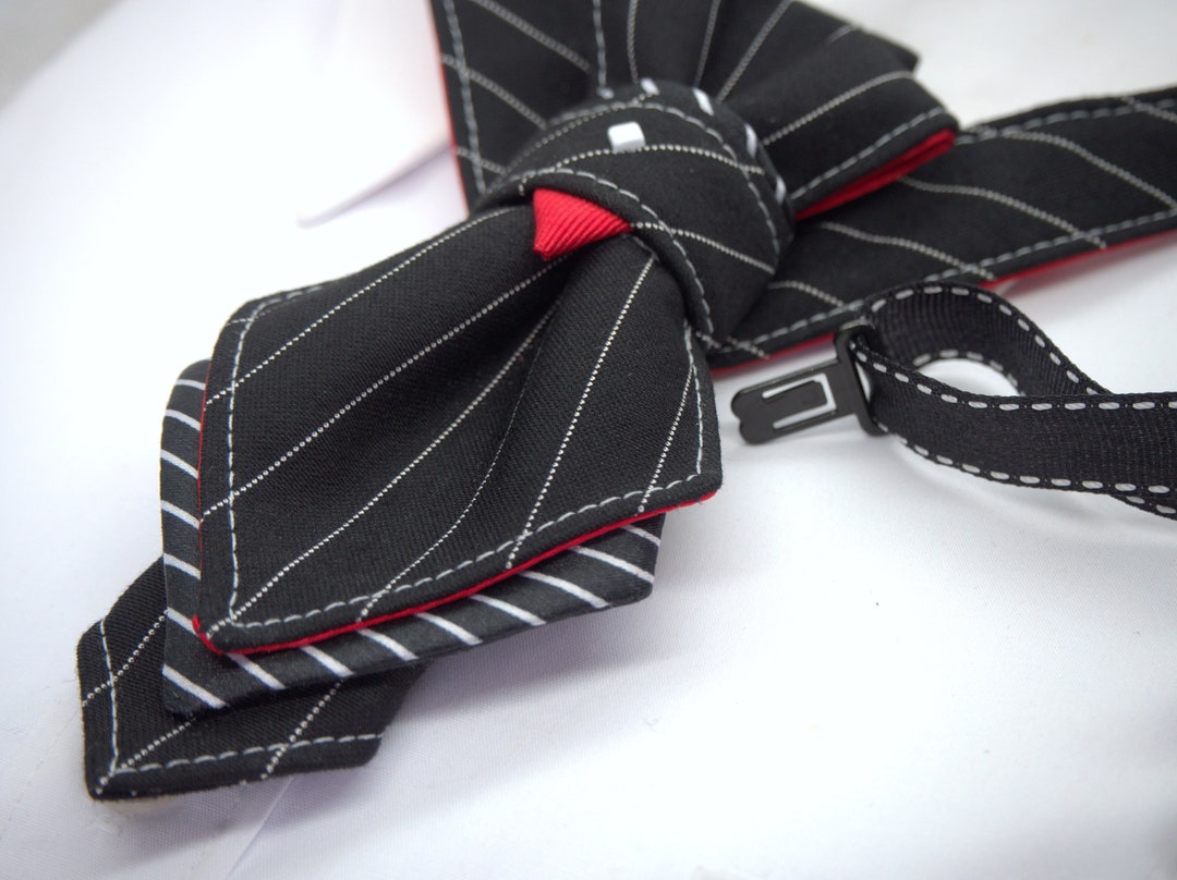 Black Bow Tie, Original Groom Bowtie, Elegant Stylish and Unique Wedding Tie,  the Tie That Dresses You Up, Gift for Father -  Canada