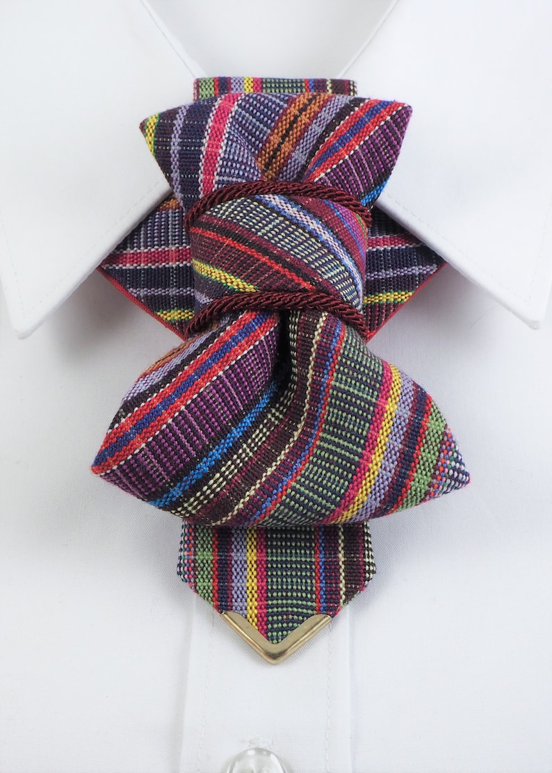 Colorful bow tie, Necktie for groom, Unisex bow tie, Tie for elegant men, Conversation starter tie, Complete Your Look with this Bow Tie