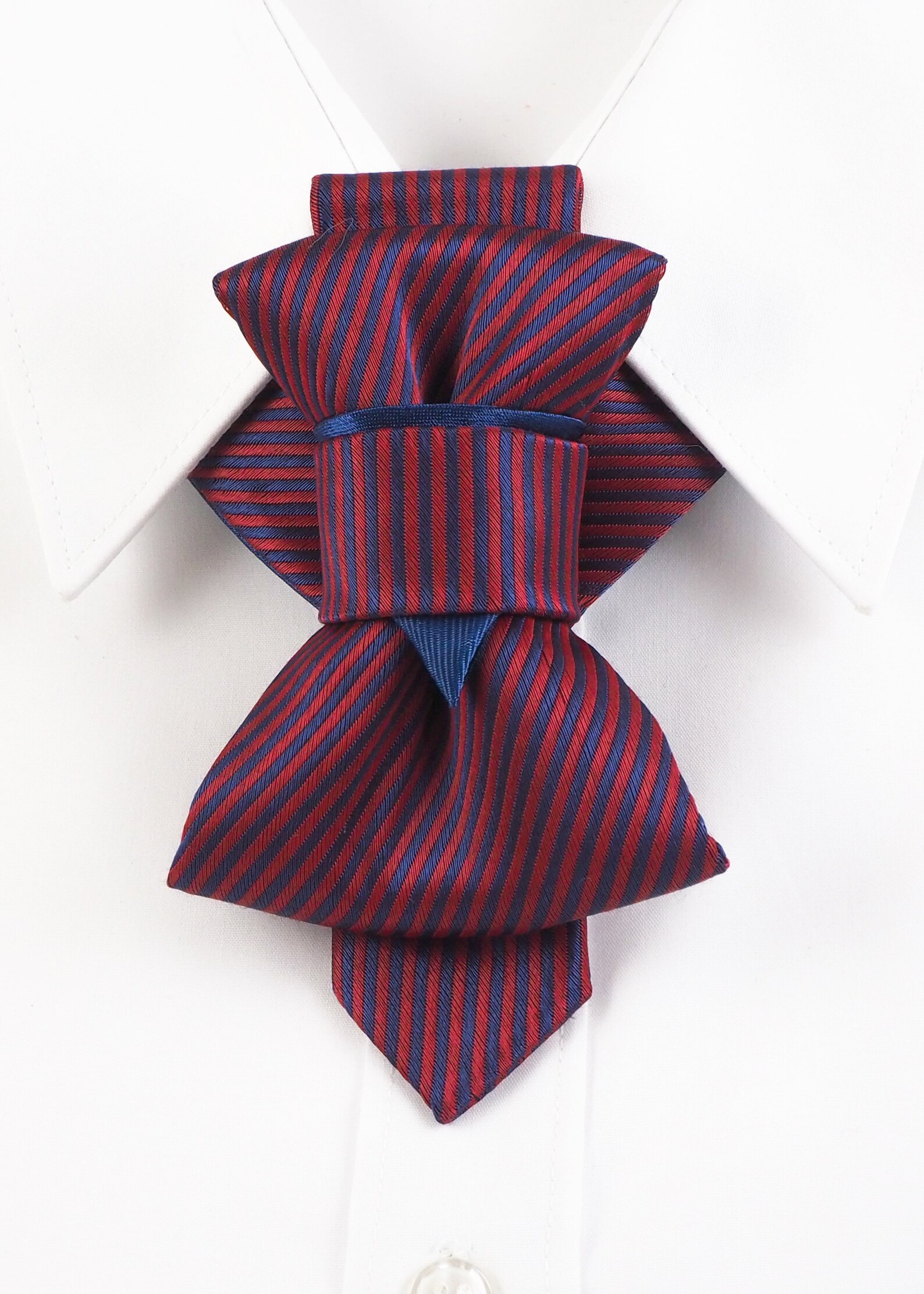 army dress blue bow tie