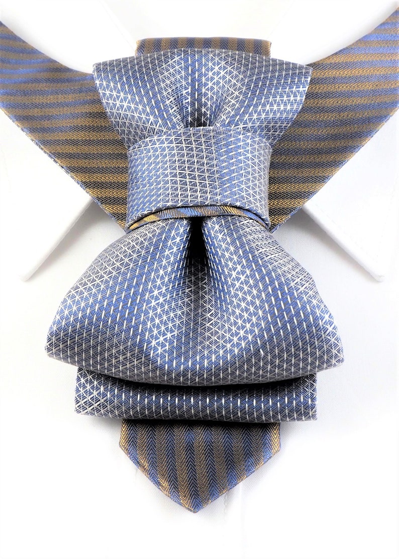 Grey Bow Tie, Hopper tie, Wedding bowtie, Tie for stylish created by Ruty design image 3