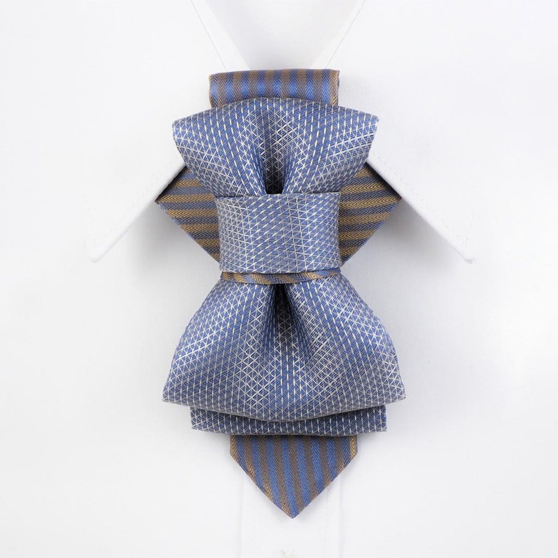Grey Bow Tie, Hopper tie, Wedding bowtie, Tie for stylish created by Ruty design image 5