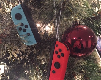 Miniature Nintendo Switch Joycons Perfect as Ornaments or other decoration (3d printed)