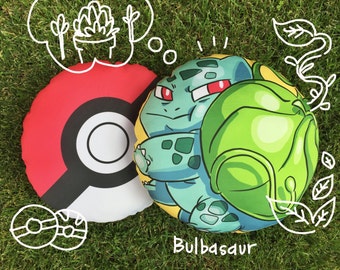 Bulbasaur Pokemon Pokeball Pillow Pokemon Go