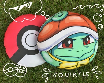 Squirtle Pokemon Pokeball Pillow Pokemon Go