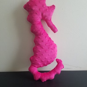 Seahorse Pillow | Seahorse Toy | Seahorse Plush | Nautical Girl | Under the Sea Nursery | Kids Room | Unique Baby Shower Gift
