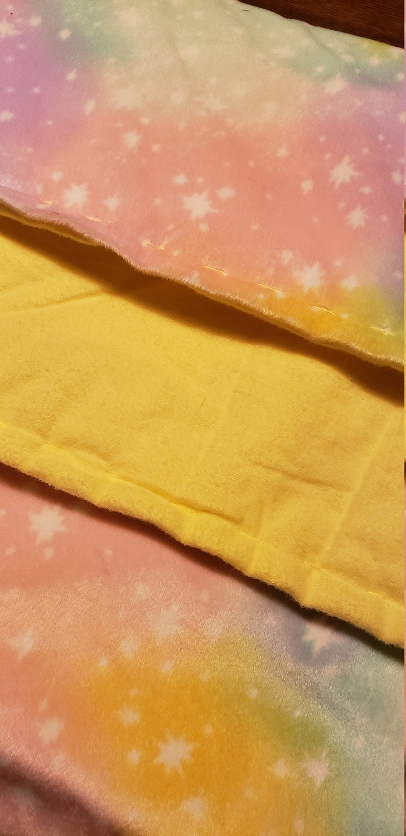 Rainbow Blanket Rainbow Baby Rainbow Star Blanket Toddler Blanket Etsy