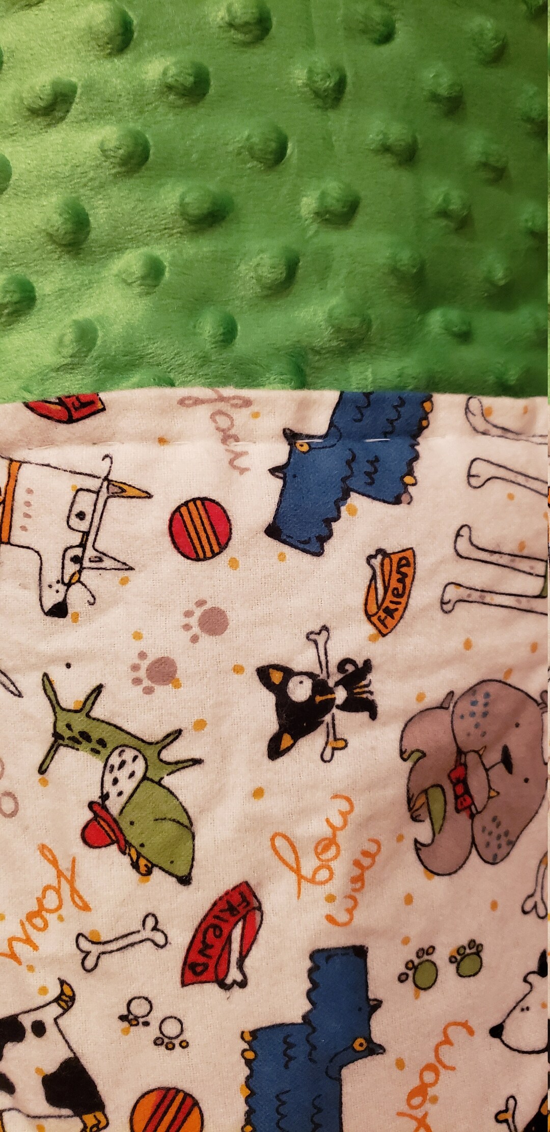 Silly Puppy Dog Baby Blanket Dog Blanket Baby Shower Gift Toddler