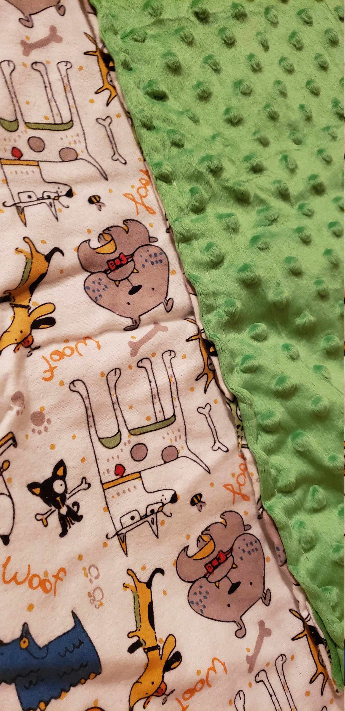 Silly Puppy Dog Baby Blanket Dog Blanket Baby Shower Gift Toddler