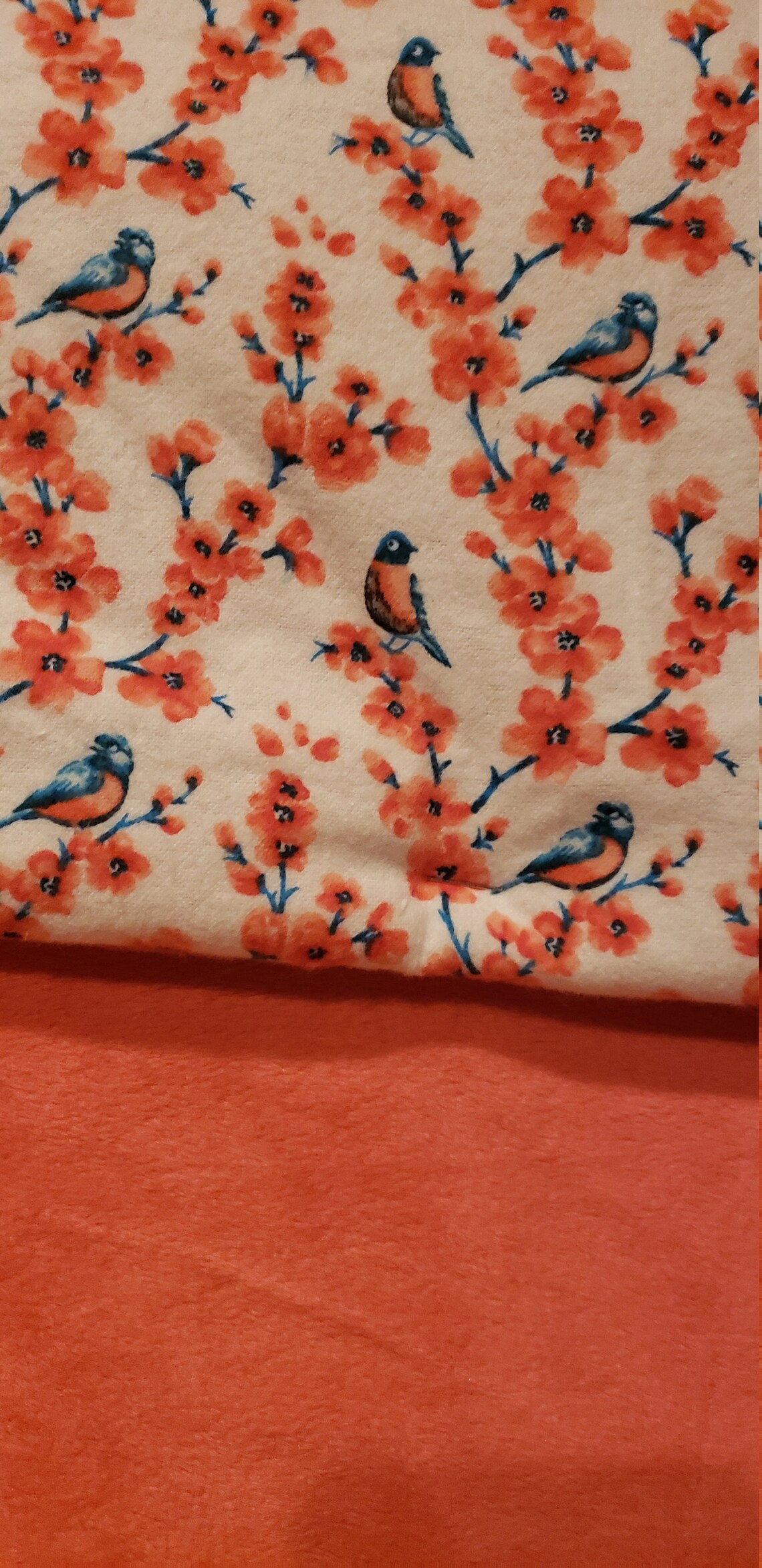 Girl Bird Blanket Bird Blanket Flower Blanket Baby Etsy