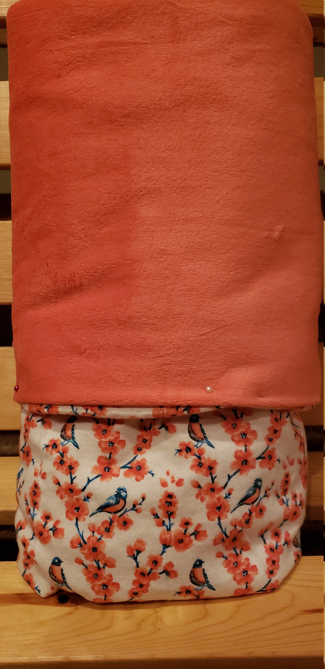 Girl Bird Blanket Bird Blanket Flower Blanket Baby Etsy