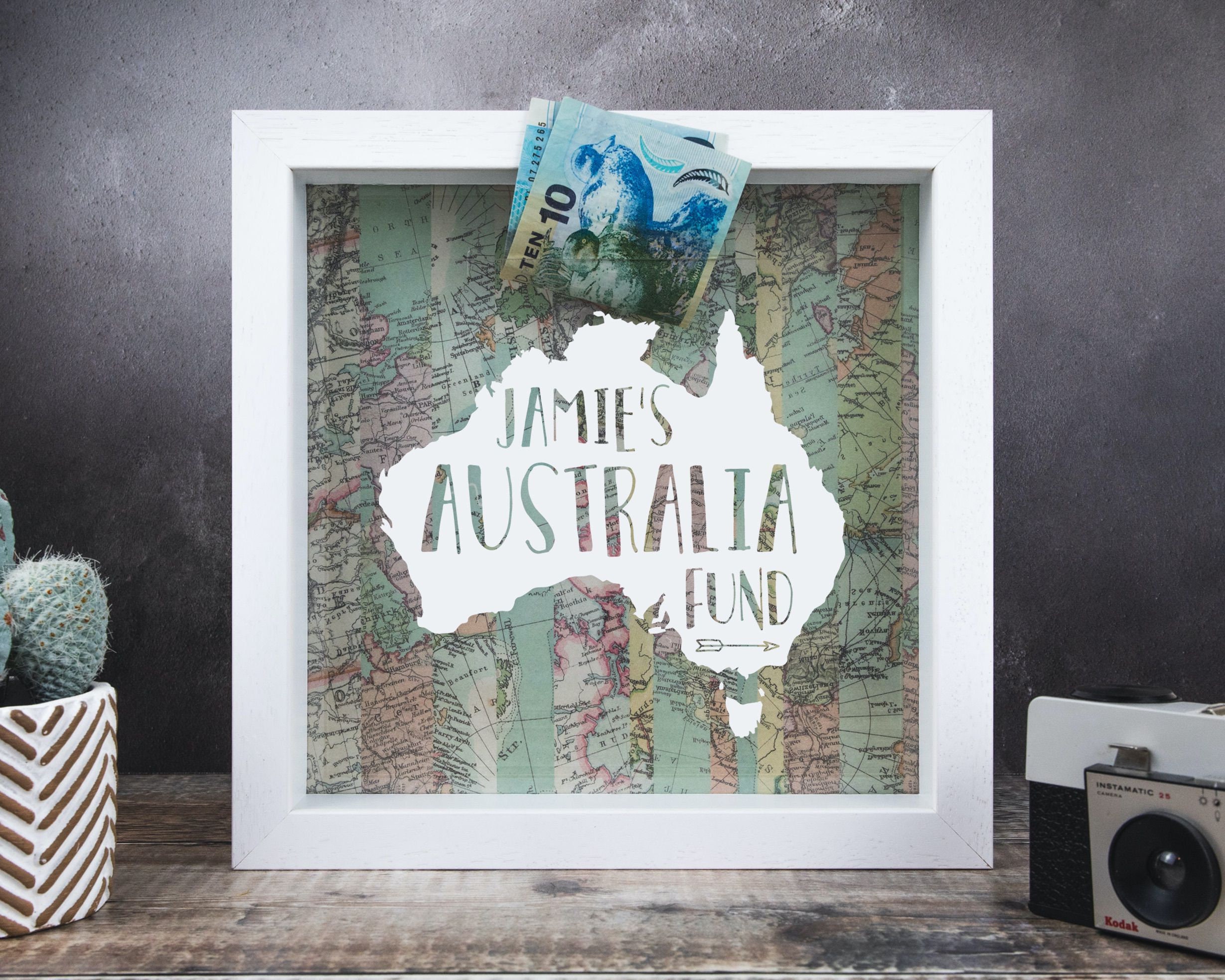 Office Home & Living Australia Travel Fund Money Box Holiday Gift Banks