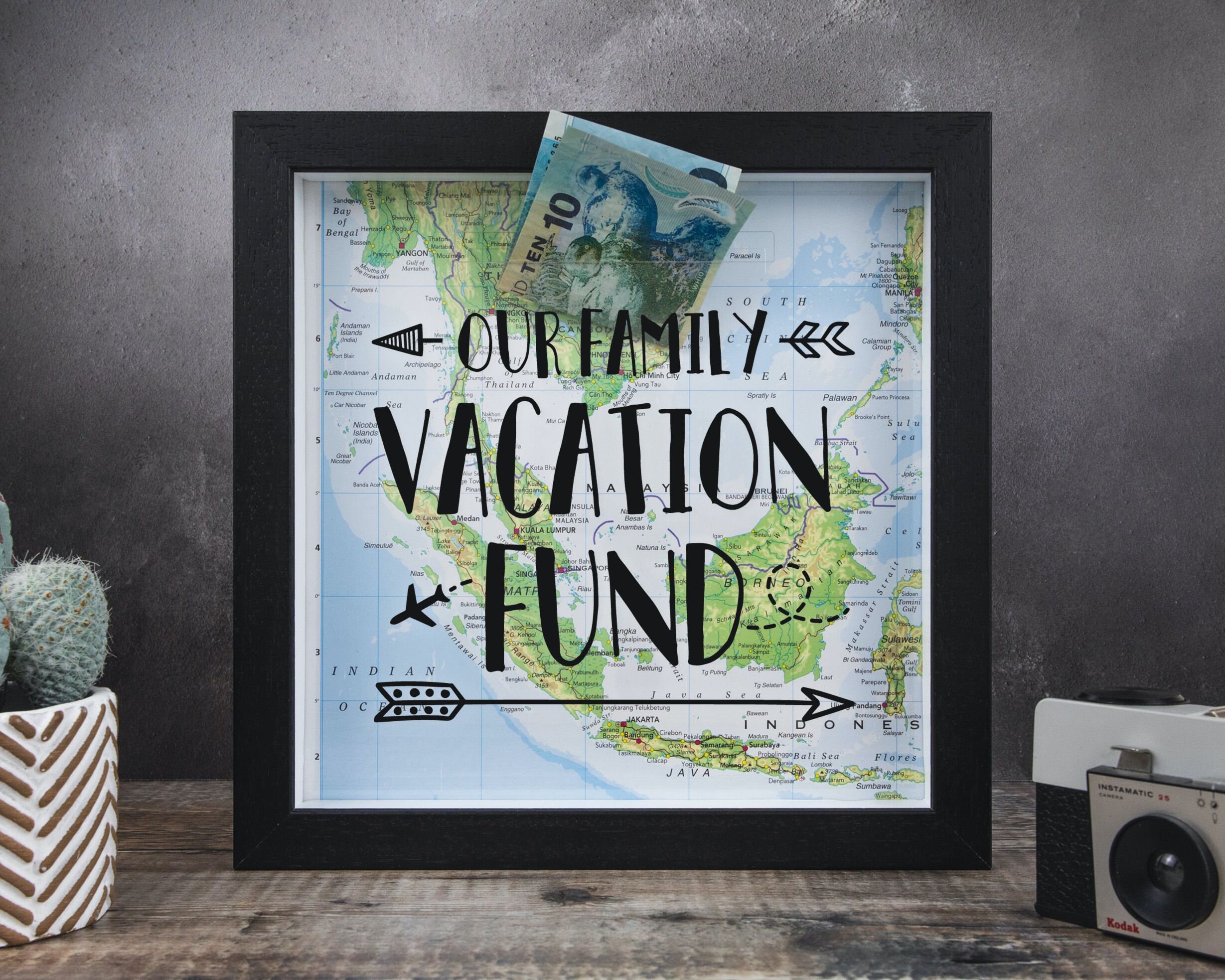 Family Vacation Fund // Family Adventure Fund // Travel Gifts Etsy