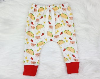 taco pajamas baby