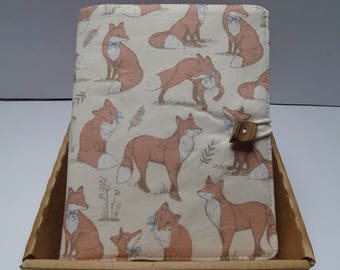 Fabric padded iPad/Notebook cover