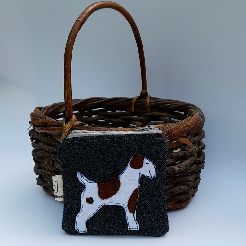 Terrier zipped coin purse image 2