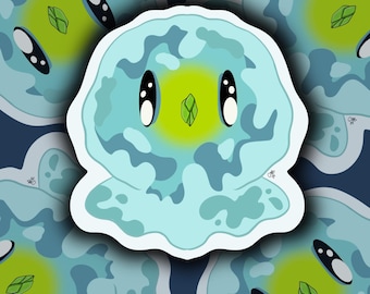 Reeler Sprite Anime Sticker Glossy Vinyl Die Cut | Strawberry Moon Creatives