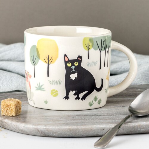 Handmade Ceramic Dog Coasters Designed in the UK by Hannah Etsy