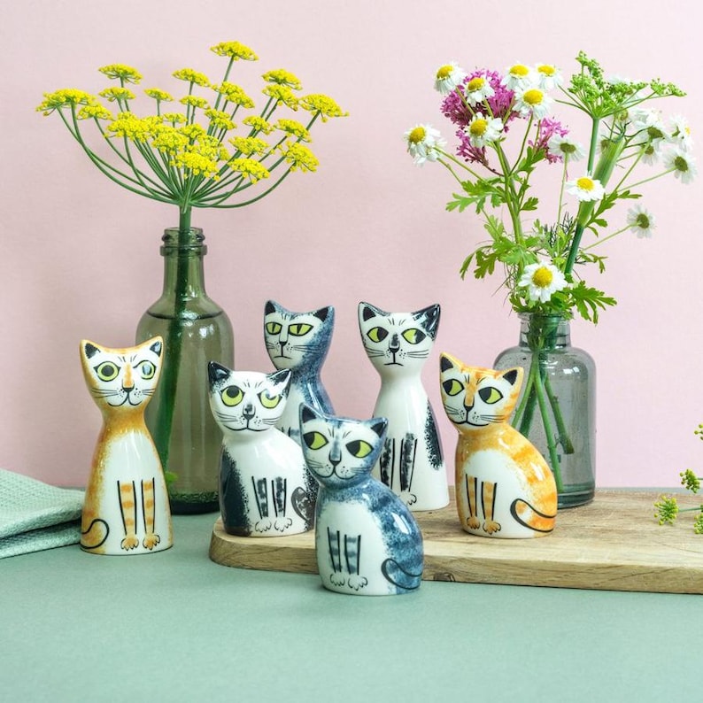 Hannah Turner Cat Salt & Pepper Shakers - Thumbnail 5