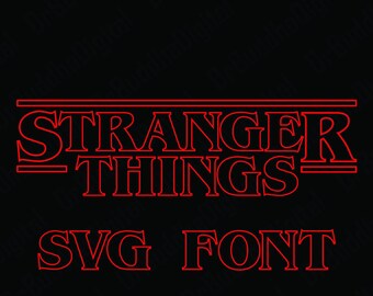 Download Stranger things svg | Etsy