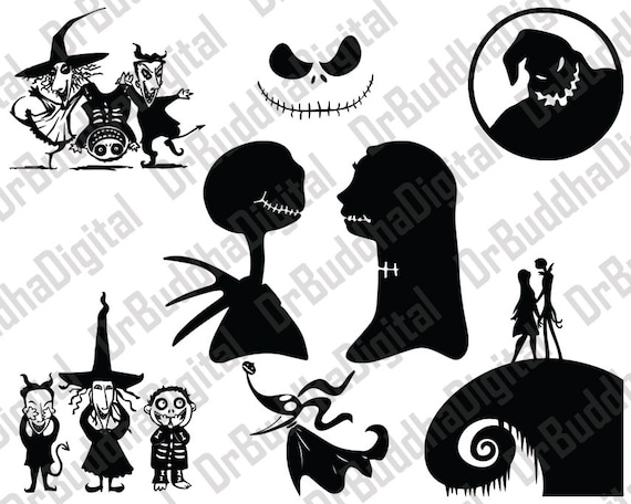 Download Sale Nightmare Before Christmas SVG Collection Nightmare ...