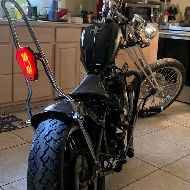 Coffin Tail Light /save a Chopper Kill a Hipster - Etsy Canada