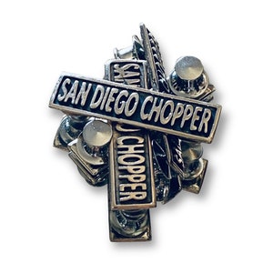 brass/silver pins San Diego Chopper image 1