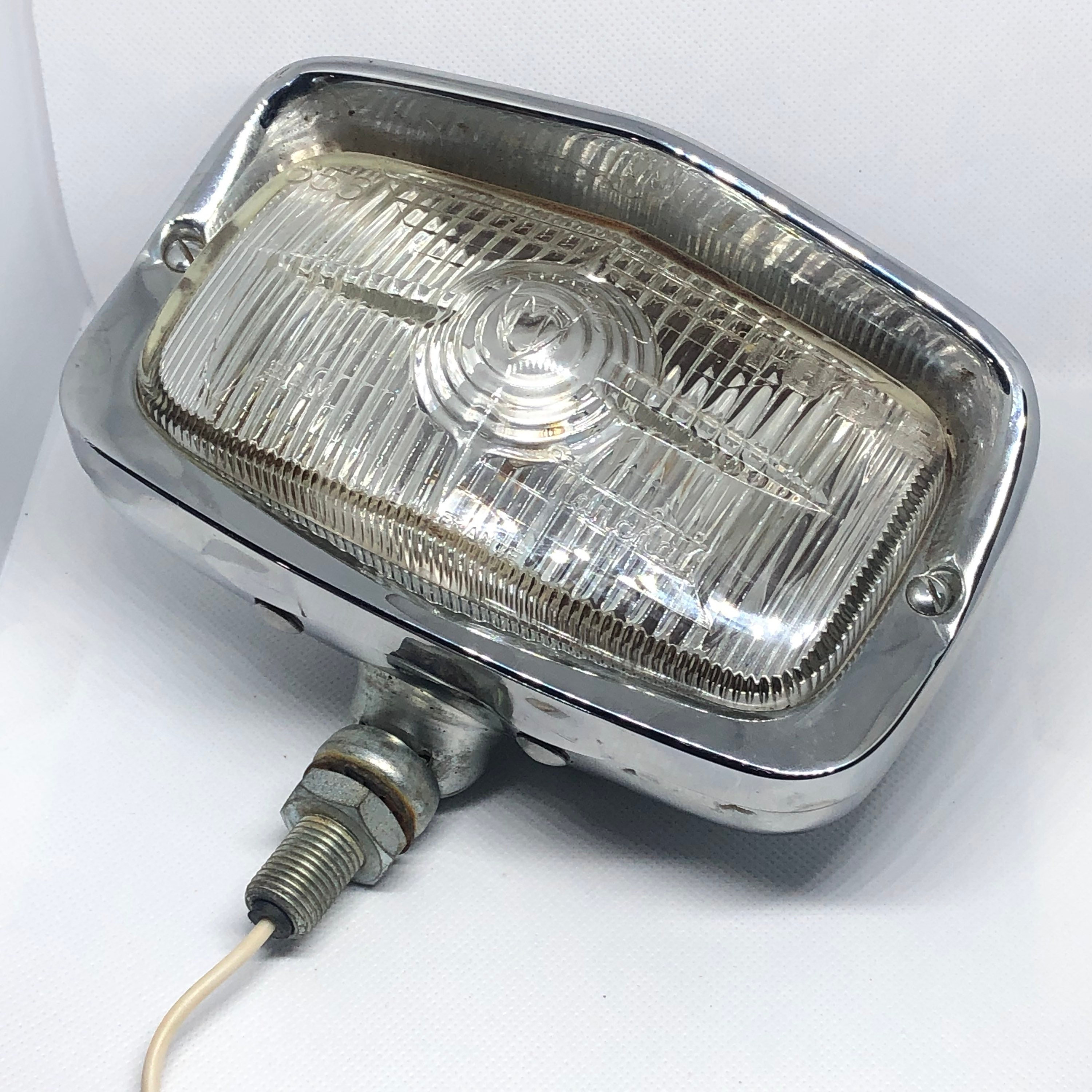 Headlight Marchal "Fantastic 653" pour chopper, bobber, harley, BSA,.....