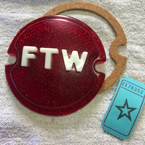 FTW lens (Phosphorescent) for tail light model Ford 33-36 custom chopper * 22176352