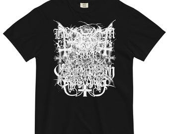 Black Metal Rorschach T-Shirt