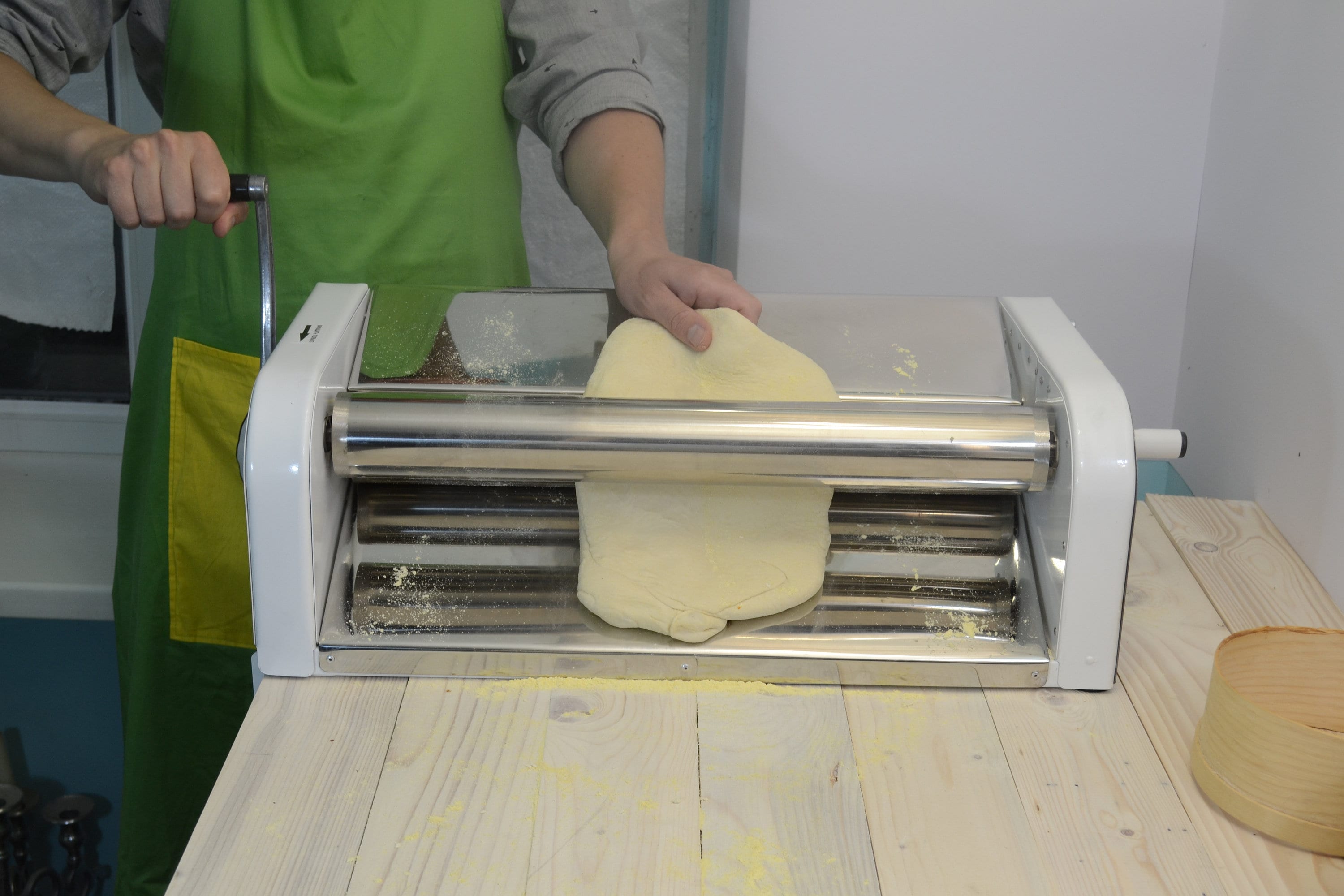 Manual Dough Sheeter, Tablo