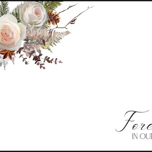 Message de deuil pour les fleurs